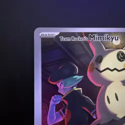Pokemon TCG Team Rocket's Mimikyu Illustration Rare ME: Ascended Heroes 238/217 - Image 2