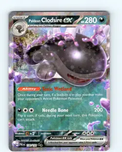 Pokemon Paldean Clodsire EX S&V Paldea Evolved 130/193 Ultra Holo Double Rare NM - Image 1