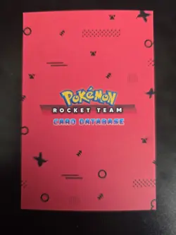 Pokemon Taurus Coin Cracked Ice Holo Team Rocket Card Database Set Peru - Image 2