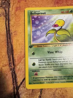 1st Edition Jungle Bellsprout 49/64 | Vintage WOTC Pokemon - Image 3