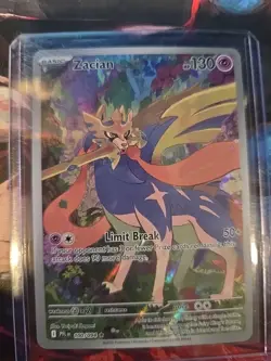 Zacian 100/094 Full Art Illustration Rare – Pokemon TCG PFL EN 2025 – NM🔥 - Image 1