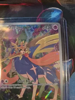 Zacian 100/094 Full Art Illustration Rare – Pokemon TCG PFL EN 2025 – NM🔥 - Image 5