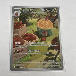 Pokemon TCG Appletun 211/191 Surging Sparks Illustration Rare - Image 1