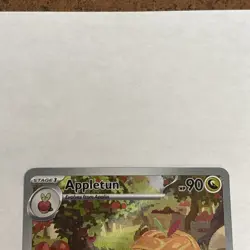 Pokemon TCG Appletun 211/191 Surging Sparks Illustration Rare - Image 3