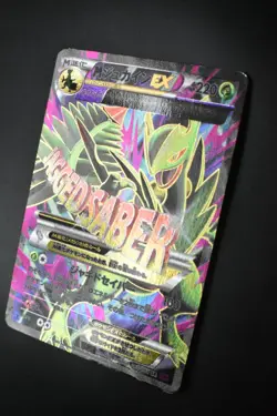 M Sceptile EX 083/081 Bandit Ring 2015 SR Full Art 1st Edition Pokemon Card - Image 4