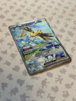 Pokemon TCG Zapdos ex 202/165 Sv: Scarlet & Violet 151 - SAR - NM - Image 2