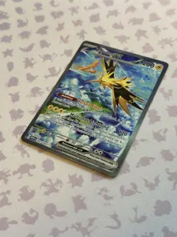 Pokemon TCG Zapdos ex 202/165 Sv: Scarlet & Violet 151 - SAR - NM - Image 3