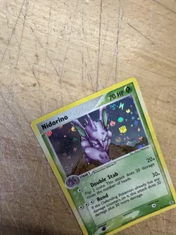 2004 Pokemon EX FireRed & LeafGreen Nidorino Holo Rare #41/112 - Image 3
