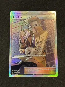 Looker (Full Art) 152/156 Trainer Sm-Ultra Prism Holo Pokemon TCG NM 2018 - Image 2