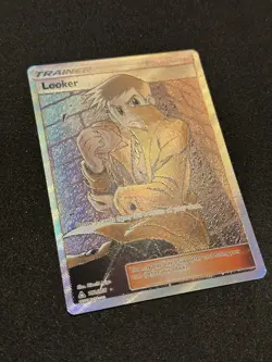 Looker (Full Art) 152/156 Trainer Sm-Ultra Prism Holo Pokemon TCG NM 2018 - Image 3