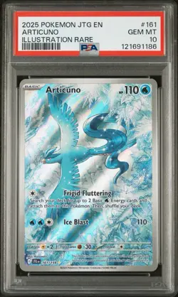 PSA 10 Articuno 161/159 Sv09: Journey Together Holo Pokemon TCG - Image 1