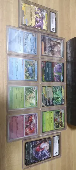 Pokemon TCG 10 Card Lot - CGC 10 Slab, Promos & More. All Mint Condition. - Image 1