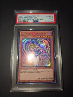 Dark Magician Girl - MVP1-ENS56 - PSA 9 - 1st Promo - Movie Pack - Yu-Gi-Oh - 72 - Image 2