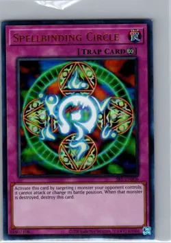 Spellbinding Circle SRL-EN006 Spell Ruler 25th Anniversary - Yu Gi Oh Card - NM - Image 1