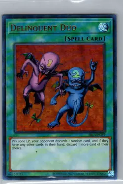 Delinquent Duo SRL-EN039 Spell Ruler (25th Anniversary) - Yu Gi Oh Card - NM - Image 1