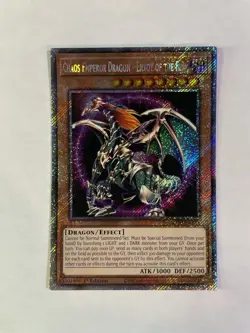 Yu-Gi-Oh! RA03-EN133 Chaos Emperor Dragon - Envoy Of The End, Secret Rare, NM - Image 1