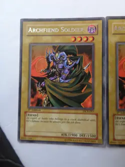 Playset: 3x Archfiend Soldier DCR-057 (Rare, 1st Edition, Lightly Played / LP) - Image 3