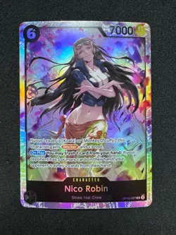 One Piece - Legacy of the Master - Nico Robin - OP12-087 Super Rare Eng - Image 1