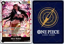 One Piece - Legacy of the Master - Nico Robin - OP12-087 Super Rare Eng - Image 2