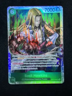Basil Hawkins OP07-029 Super Rare 500 Years in the Future One Piece - Image 1