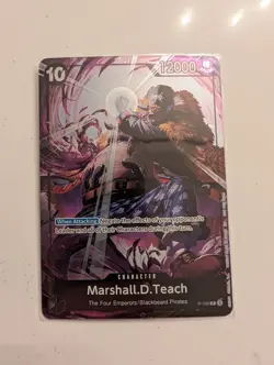 Marshall D Teach Promo P-100 One Piece Event Pack 8 New Four Emperors English - Image 1