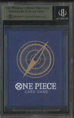 2025 ONE PIECE OP13 ENGLISH #119 PORTGAS.D.ACE RED MANGA ART SEC BGS 10 PRISTINE - Image 3