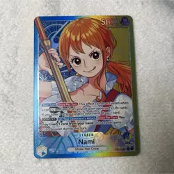 Bandai One Piece Nami OP11-041 A Fist of Divine Speed Alternate Art Holo 5000 - Image 1