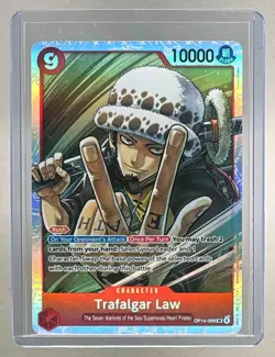 Trafalgar Law 2026 One Piece Azure Sea's Seven #OP14-009 - Image 1