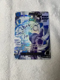One Piece CCG Bandai Boeuf Burst OP12-060 Legacy Master Alt Art Foil Rare Event - Image 1