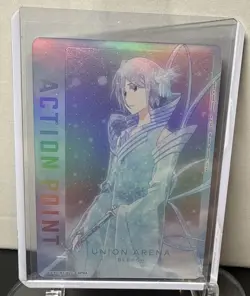 Union Arena BLEACH Rukia Kuchiki Action Point EX07BT/BLC-2-AP03 2024 FoiL!! - Image 1