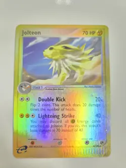 Pokemon TCG Jolteon Sandstorm Holo Rare Card 6/100 Reverse Holo - MP - Image 1