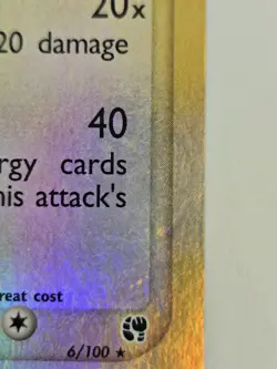 Pokemon TCG Jolteon Sandstorm Holo Rare Card 6/100 Reverse Holo - MP - Image 2