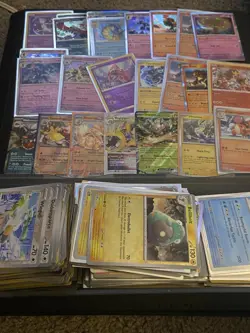 HUGE POKEMON collection bulk reverse / holo rares OVER 500 CARDS $$ - Image 2