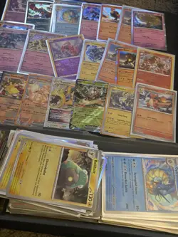 HUGE POKEMON collection bulk reverse / holo rares OVER 500 CARDS $$ - Image 5