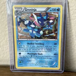 Greninja 40/122 XY - Breakpoint - Cracked Ice Holo Rare Pokemon Card - Image 1