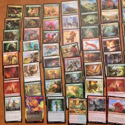Zacama's Full Art Mythic ***DINOSAURS*** Tribal COMMANDER DECK MTG 100 Cards - Image 3