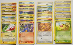 Pokemon - EX Delta Species - Partial Set - 28 Different Cards - Vintage 2005 LP - Image 1