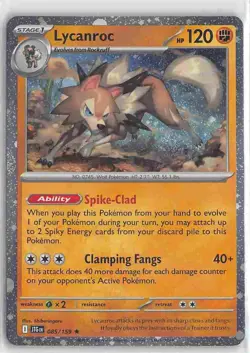 Miscellaneous Cards & Products Promo Holo 085/159 Lycanroc - (Cosmos Foil) - Image 1