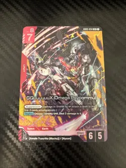 GquuuuX (Omega Psycommu) GD03-034 LR Collectible Card – Rare CCG Individual Card - Image 1