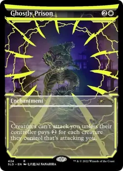 Ghostly Prison -Foil Near Mint MTG Secret Lair - Image 1
