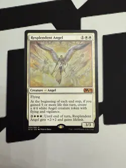 MTG Core Set 2019 Resplendent Angel 034 Regular Mythic - Image 1