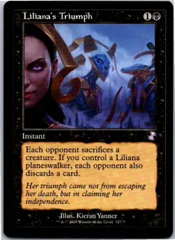 Liliana's Triumph S Normal Time Spiral: Remastered 327 NM - Image 1