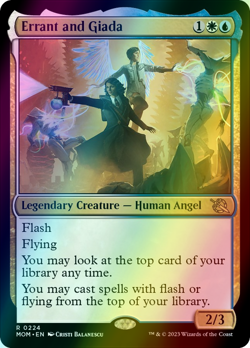 Errant and Giada FOIL, March of the Machine, MTG MOM NM/M - Image 1
