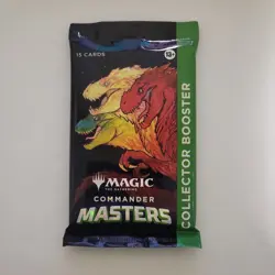 MTG - Commander Masters - Collector Booster Pack - Factory Sealed - Image 1