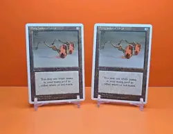 🟤🟤🟤 (2) 1995 Magic The Gathering SUNGLASSES OF URZA 4TH EDITION PLAYED 🟤🟤🟤 - Image 1