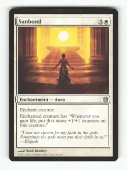Sunbond U Born of the Gods 28 LP Normal MTG - Image 1