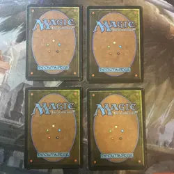 MTG / Llanowar Elves - Revised X 4 / Mp - Image 2