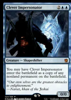 Khans of Tarkir #34 Clever Impersonator - Image 1