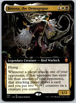 Breena, the Demagogue (Extended Art) M Commander 2021 328 NM - Image 1