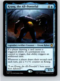 Magic Gathering Krang, the All-Powerful Teenage Mutant Ninja Turtles Eternal MTG - Image 1